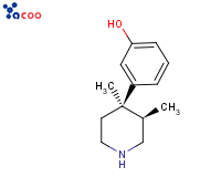 (3R,4R)-3,4-Dimethyl-4-(3-hydroxyphenyl)piperidine
