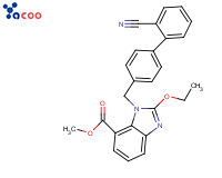 1-[(2'-氰基联苯-4-基)甲基]-2-乙氧基-1H-苯并咪唑-7-甲酸甲酯
