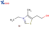 3-乙基-5-（2-羟乙基）-4-甲基噻唑溴化物
