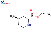 Ethyl (2R,4R)-4-methyl-2-piperidinecarboxylate
