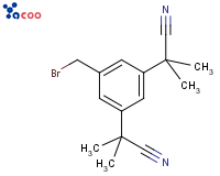 3,5-Bis(2-cyanoprop-2-yl)benzyl bromide
