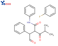 2-[2-(4-Fluorophenyl)-2-oxo-1-phenylethyl]-4-methyl-3-oxo-N-phenylpentanamide
