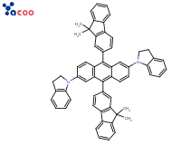 1,1'-(9,10-bis(9,9-dimethyl-9H-fluoren-2-yl)anthracene-2,6-diyl)diindoline
