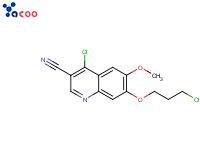 4-氯-7-(3-氯丙氧基)-3-氰基-6-甲氧基喹啉
