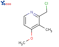 2-chloromethyl-3-methyl-4-methoxypyridine
