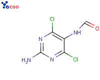 2-氨基-4,6-二氯-5-甲酰胺基嘧啶
