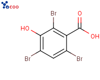 3-Hydroxy-2,4,6-tribromobenzoic acid
