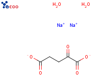 α-Ketoglutaric acid disodium salt, Dihydrate
