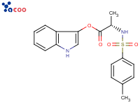 3-(N-对甲苯磺酰基-L-丙氨酰氧基)吲哚
