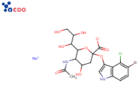 5-Bromo-4-chloro-3-indolyl -α-D-N-acetylneuraminic acid sodium salt
