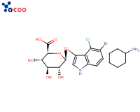5-Bromo-4-chloro-3-indolyl β-D-glucuronide cyclohexylammonium salt
