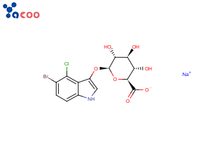 5-溴-4-氯-3-吲哚基β-D-葡萄糖醛酸苷钠盐