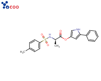 3-(N-tosyl-L-alaninylazy)-5-phenylpyrrole 
