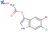 5-溴-6-氯-3-吲哚乙酯
