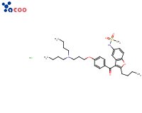 决奈达隆盐酸盐 
