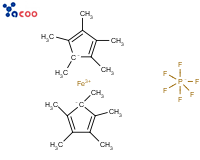 1,1',2,2',3,3',4,4',5,5'-十甲基二茂铁六氟膦酸盐
