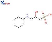 3-(Cyclohexylamino)-2-hydroxy-1-propanesulfonic acid
