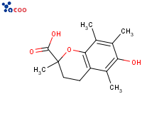 (±)​-​6-​Hydroxy-​2,5,7,8-​tetramethylchromane-​2-​carboxylic acid 
