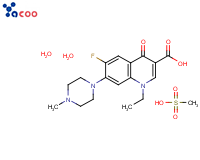 Pefloxacin mesylate dihydrate
