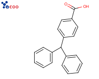 4-(二苯甲基）苯甲酸
