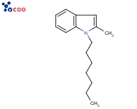 1-辛基-2-甲基吲哚

