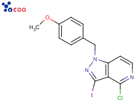 4-氯-3-碘-1-(4-甲氧基)-1H-吡唑并[4,3-C]吡啶
