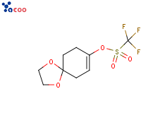 1,4-dioxaspiro[4.5]dec-7-en-8-yl trifluoromethanesulfonate
