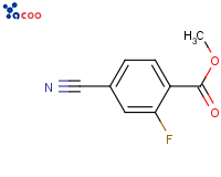 4-氰基-2-氟苯甲酸甲酯
