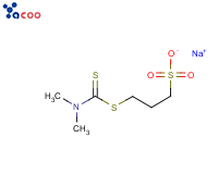 odium 3-[[(dimethylamino)thioxomethyl]thio]propanesulphonate
