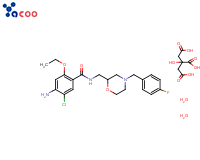 4-氨基-5-氯-2-乙氧基-N-[[4-(4-氟苄基)-2-吗啉基]甲基]苯甲酰胺枸橼酸盐
