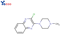 2-氯-3-(4-甲基-1-哌嗪)喹噁啉
