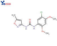 N-(5-氯-2,4-二甲氧基苯基)-N'-(5-甲基-3-异唑基)脲
