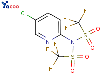 2-[N,正双(三氟甲烷烷磺酰)氨基]-5-氯吡啶
