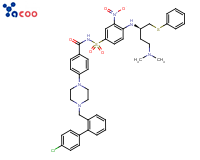 4-[4-[(4'-氯[1,1'-联苯]-2-基)甲基]-1-哌嗪基]-N-[[4-[[(1R)-3-(二甲基氨基)-1-[(苯硫基)甲基]丙基]氨基]-3-硝基苯基]磺酰基]苯甲酰胺;
