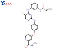 4-[4-[[5-氟-4-[[3-[(1-氧代-2-丙烯-1-基)氨基]苯基]氨基]-2-嘧啶基]氨基]苯氧基]-N-甲基-2-吡啶甲酰胺
