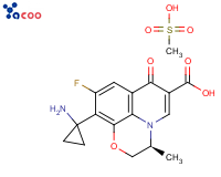 甲磺酸帕珠沙星
