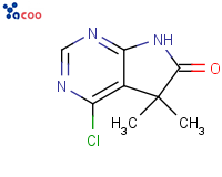 4-氯-5,5-二甲基-5H-吡咯[2,3-d]吡啶-6（7H）-酮
