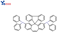 3,7-bis(N,N-diphenylamino)-5,5-spirofluorenyl-
5H-dibenzo[a,d]cycloheptene
