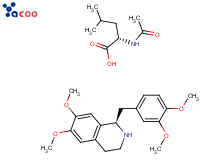 R-四氢罂粟碱 N-乙酰-L-亮氨酸盐
