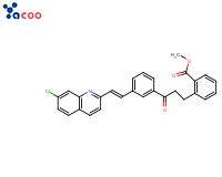Methyl (E)-2-[3-[3-[2-(7-chloro-2-quinolinyl)ethenyl]phenyl]-3-oxopropyl]benzoate
