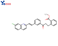 Methyl (E)-2-[3-[3-[2-(7-chloro-2-quinolinyl)ethenyl]phenyl]-3-oxopropyl]benzoate
