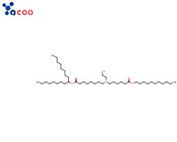	Octanoic acid, 8-[(2-hydroxyethyl)[6-oxo-6-(undecyloxy)hexyl]amino]-, 1-octylnonyl ester
