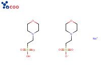 吗啉乙磺酸半钠盐

