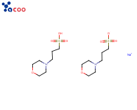 MOPS HEMISODIUM SALT
