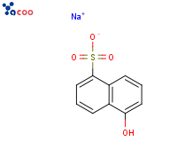1-萘酚-5-磺酸钠盐
