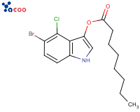 5-Bromo-4-chloro-3-indolyl caprylate
