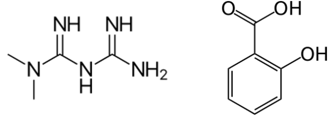 metformin and salicylate